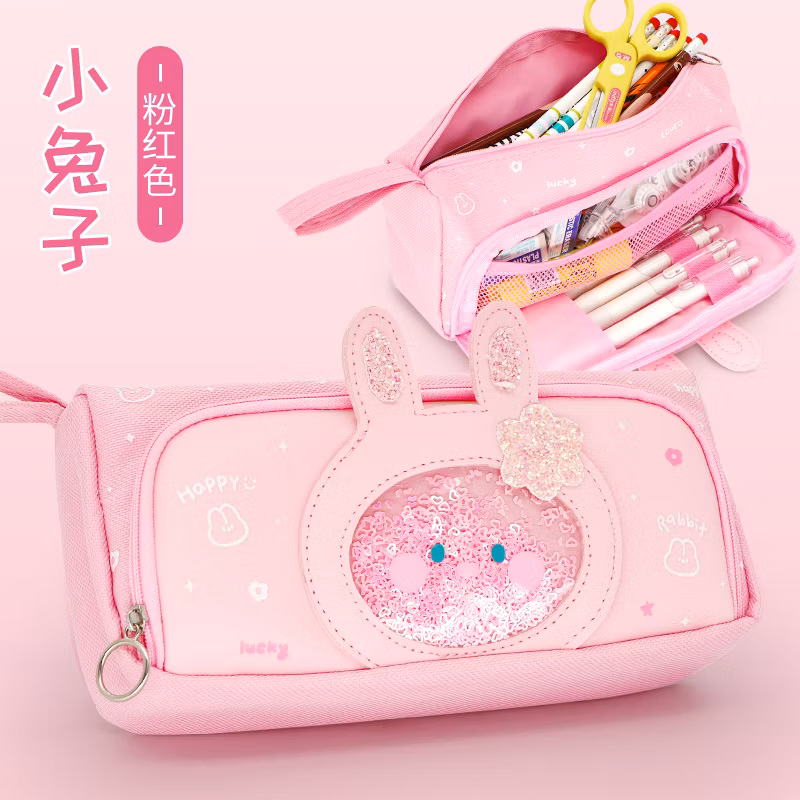 Hot Stationery Pet Zipper Fashion Animal Pencil Bag Pencil Case for School