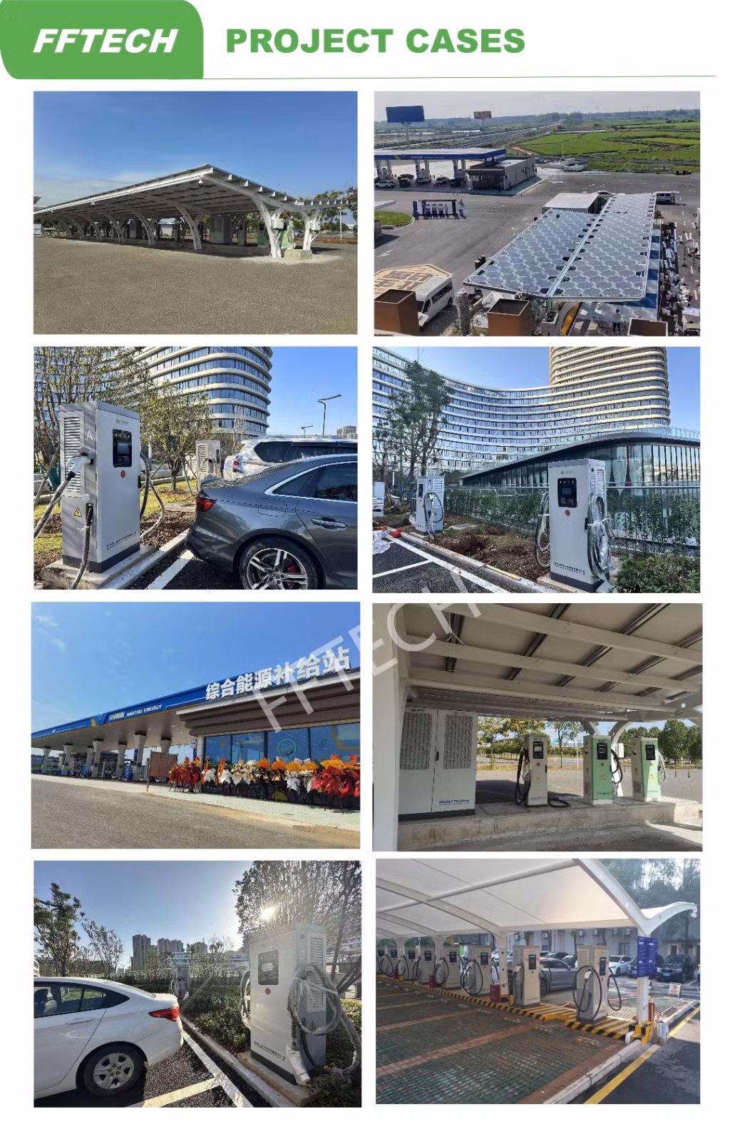 Split Type Industrial EV Charger /EV Charging Station GB/T, CCS1, CCS2