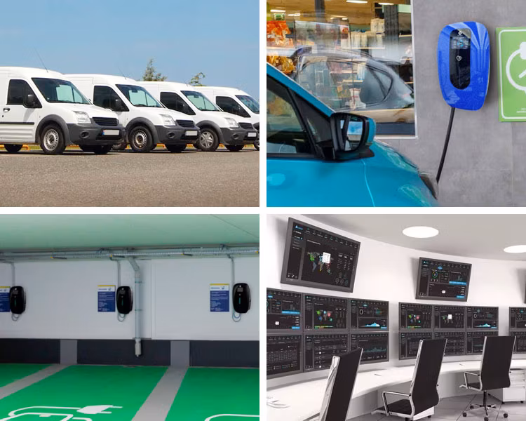 Electric Car Charging Station 3 Phase 11kw Wallbox EV Charger