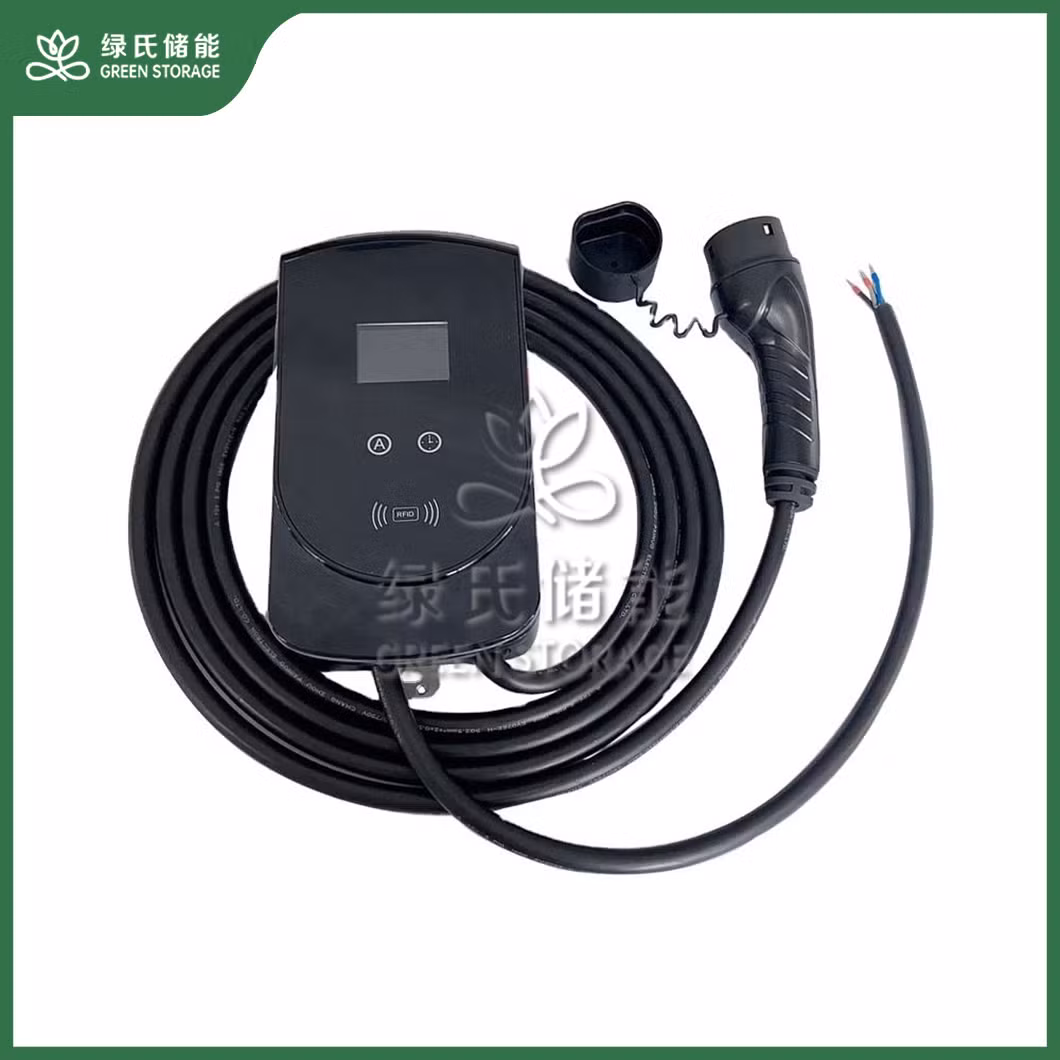 Green Storage Residential Solar Power Storage Factory 11kw Portable EV Charger China 3 Phase EV Car Charger