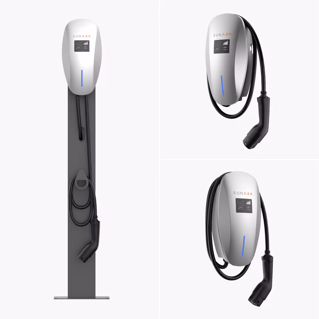 Sunark Best Market Price Fast EV Charger 7kw 11kw 22kw Electric Car EV Charger Easy to Install