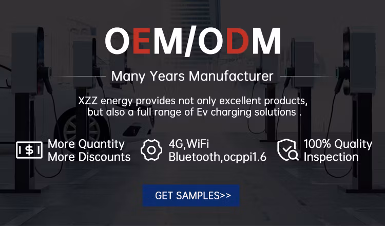 AC EV Charge 7kw/11kw/22kw Safe and Durable Charger for Electric Vehicle Charging