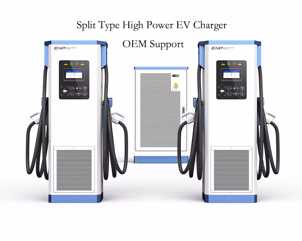 Infypower Split Type Highway 480kw Public Ultra Fast EV Charging Station