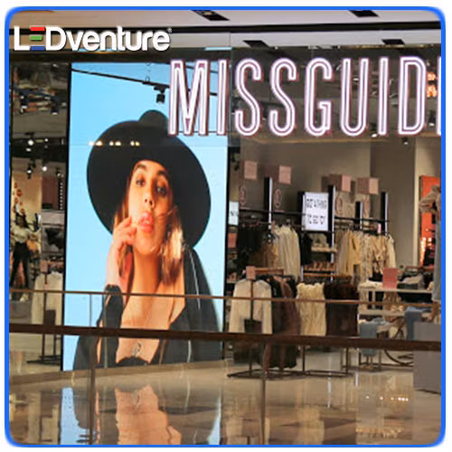P3 Indoor Wall Mounted Billboard Sign LED Display Screen Video Wall