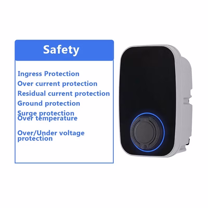 32 a Three Phase AC Electric Charger Car Station EV Charge EV Charging Station