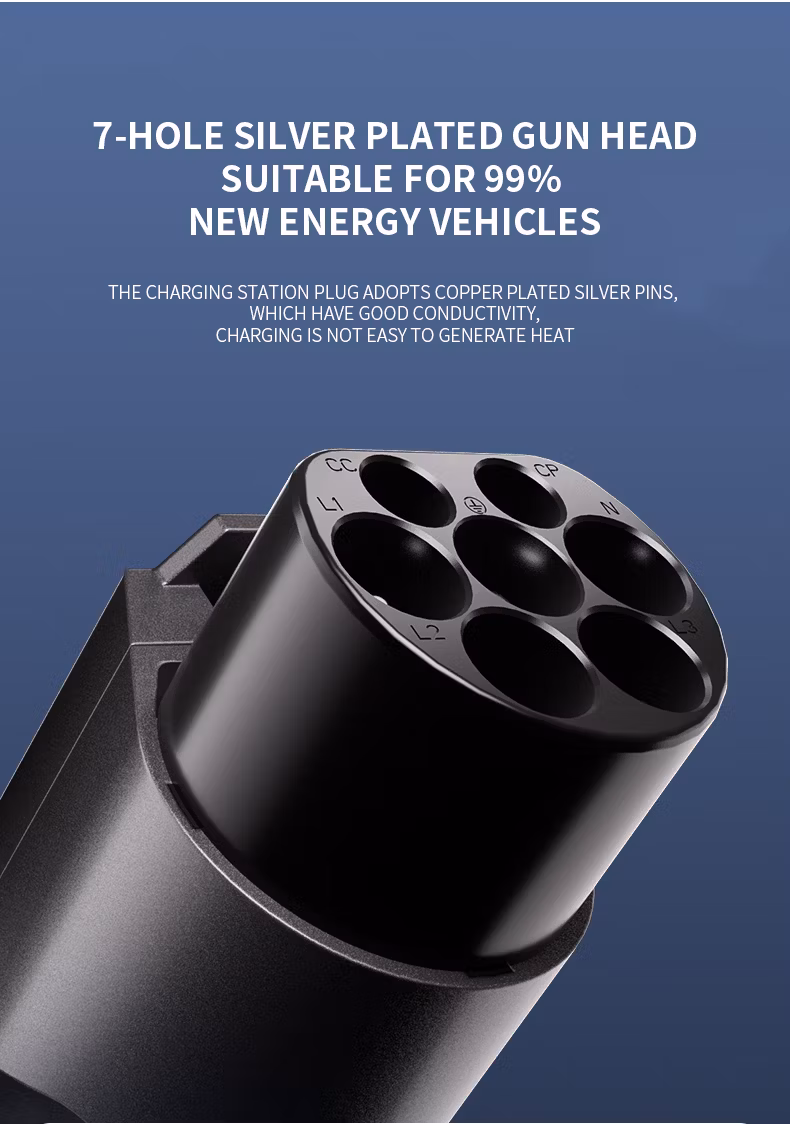 Greenscience Wall-Mounted Smart EV Charger Stations with APP WiFi Ocpp Home EV Charging Stations