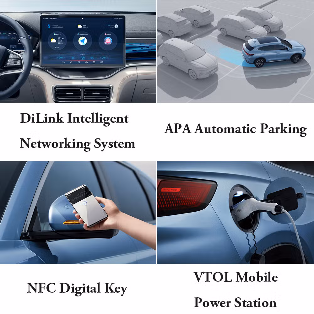 Byd Song Plus EV 2024 Honor Edition 520km Cruising Range Used Car 5 Doors 5 Seats EV SUV Electric Car