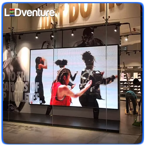 P3 Indoor Wall Mounted Billboard Sign LED Display Screen Video Wall