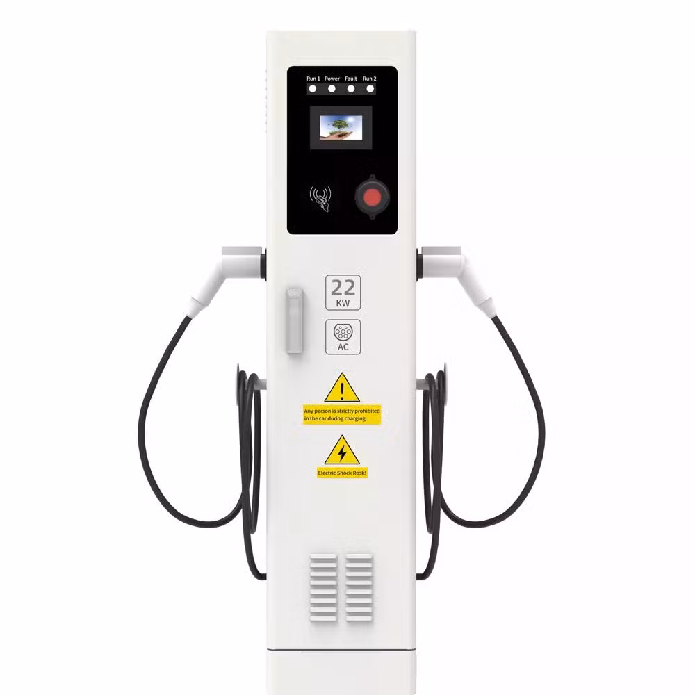 44kw AC EV Home Charger Pole-Mount Charging Stations for Electric Car