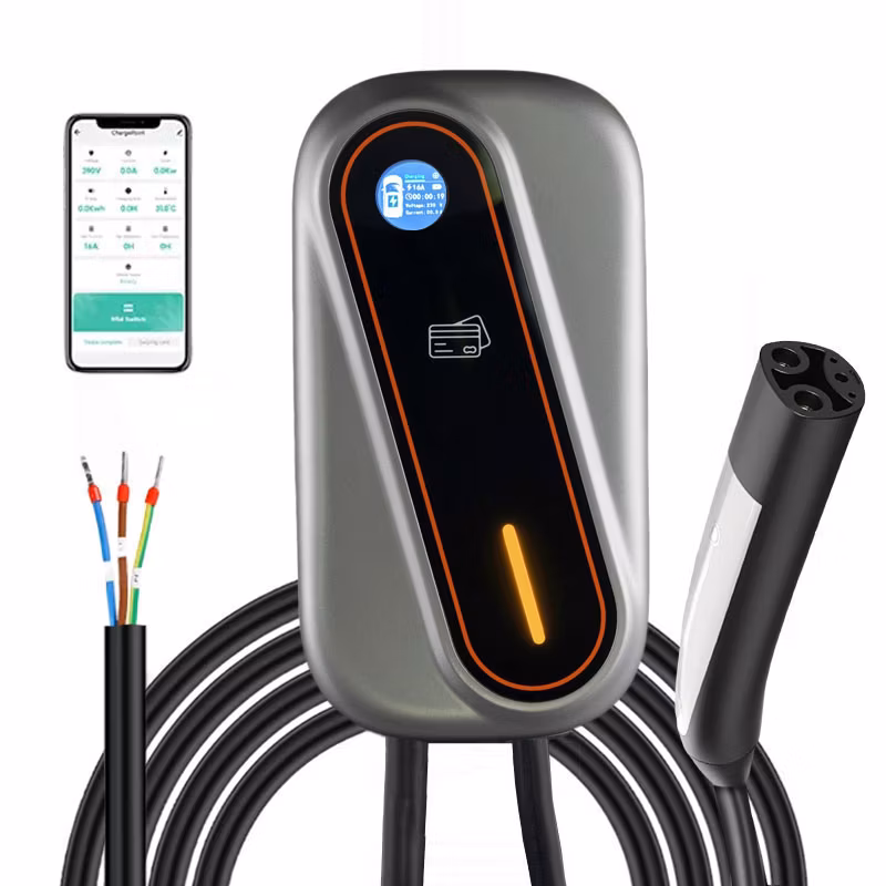 48A 12kw for Tesla Home Charger 240V Level 2 Fast Tesla Wall Charger Nacs EV Charger with NEMA 14-50plug