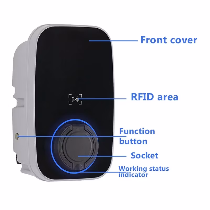 32 a Three Phase AC Electric Charger Car Station EV Charge EV Charging Station