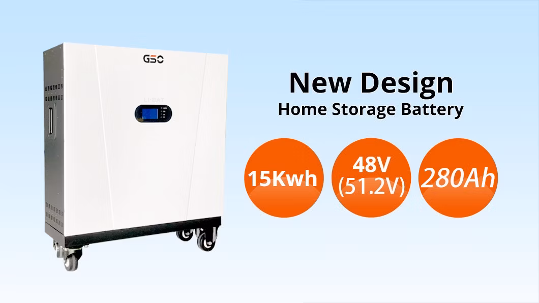 15kwh 48V 280ah Lithium Solar Panel Battery System Energy Storage Lithium Ion Battery