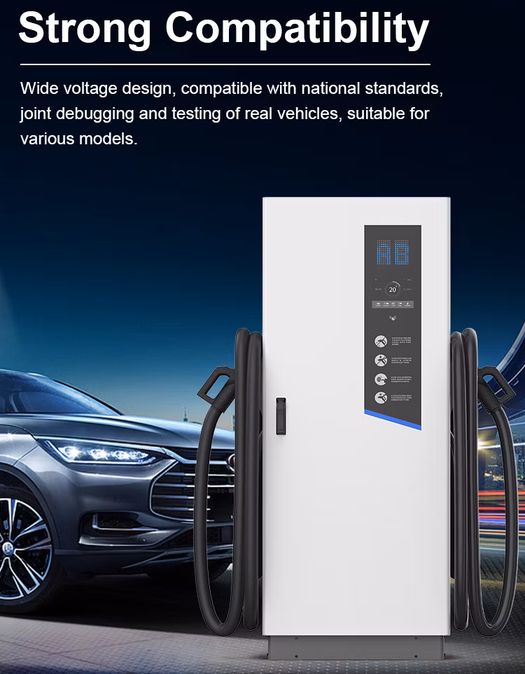 High Quality 120kw Fast Charging Station for Electric Vehicle Charger IP54