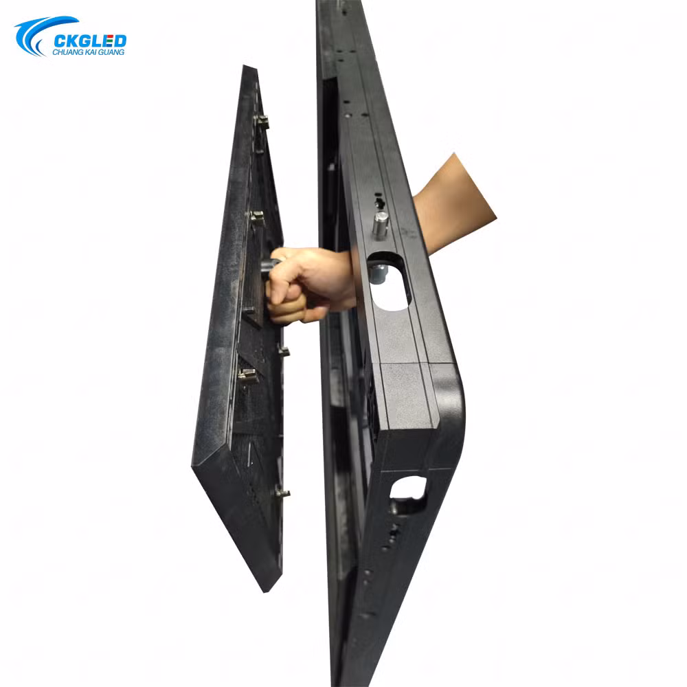 Front Service Wall Mounted 1000mm*1000mm Outdoor P3.9mm LED Video Screen Wall