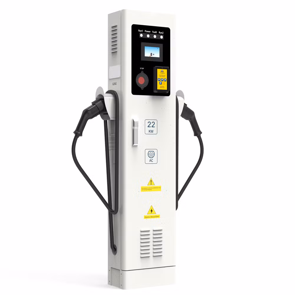 Type1 Type2 Home EV Charging Station 22kw 44kw SAE J1772 Charger Electric Vehicle Charging Station Public Car Charging Station