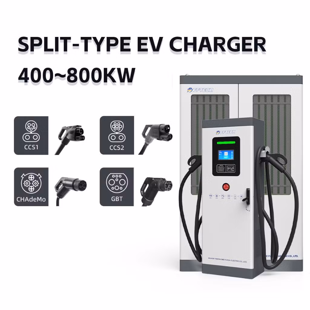 Split Type Industrial EV Charger /EV Charging Station GB/T, CCS1, CCS2