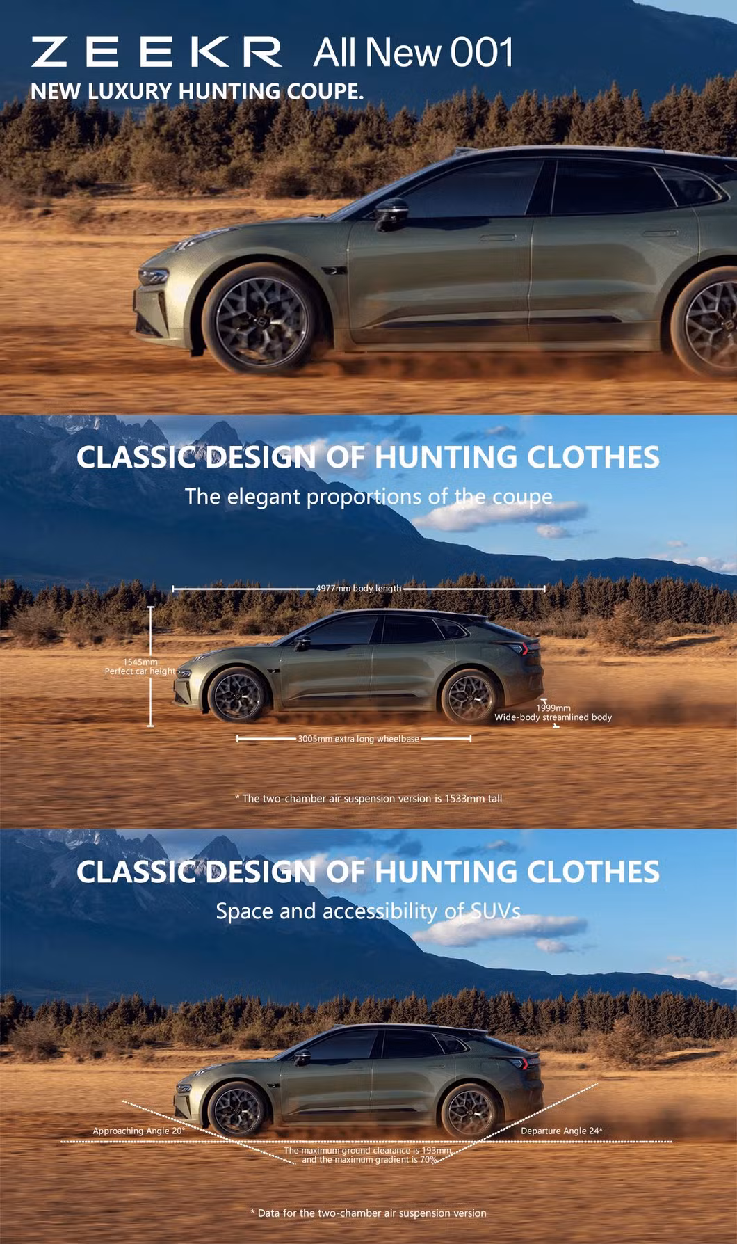 2024 Zeekr 001 You Me 100kwh Awd Auto SUV New Electric EV Car Byd/Geely/Chery Electric Car Price Mini Cheapest Electric Used Car