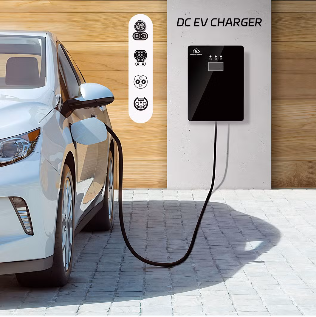 Hot Sale with LED Screen Home Commercial Quick Fast High-Speed 20 30 40kw DC EV Electric Vehicle Car Charging Solutions Infrastructure Station Charger