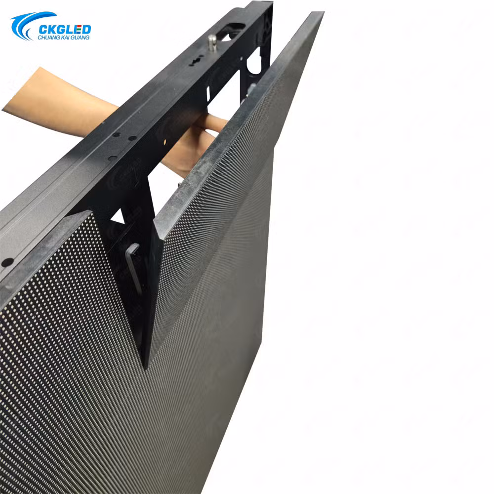 Front Service Wall Mounted 1000mm*1000mm Outdoor P3.9mm LED Video Screen Wall