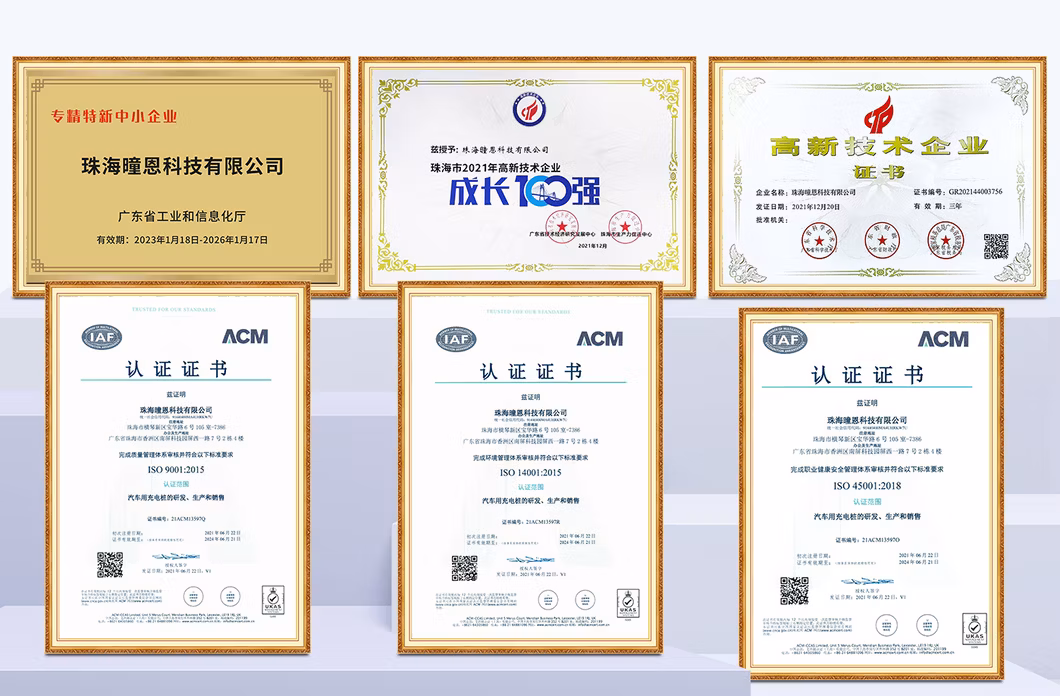 80kw Tedawn Commercial DC Fast Electric Car Charging Point Ocpp1.6j CCS Gbt Rapid Charging Station CE TUV