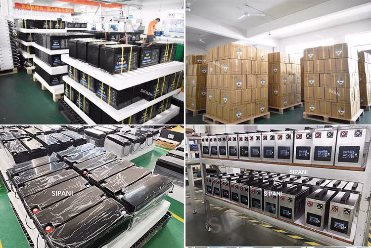 Rechargeable Deep Cycle 12V 24V 36V 48V LFP 12.8V200ah Solar Lithium Iron Phosphate Battery Pack 400ah 100ah RV LiFePO4 Battery