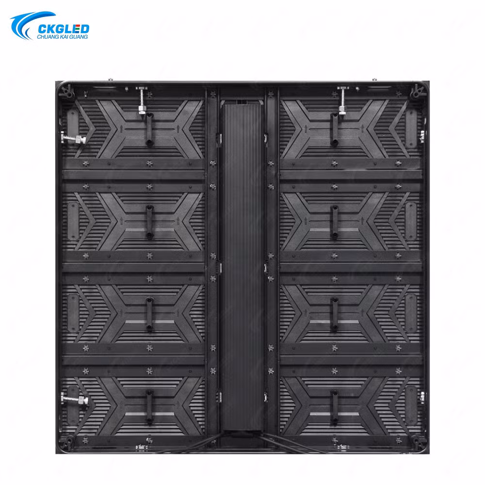 Front Service Wall Mounted 1000mm*1000mm Outdoor P3.9mm LED Video Screen Wall