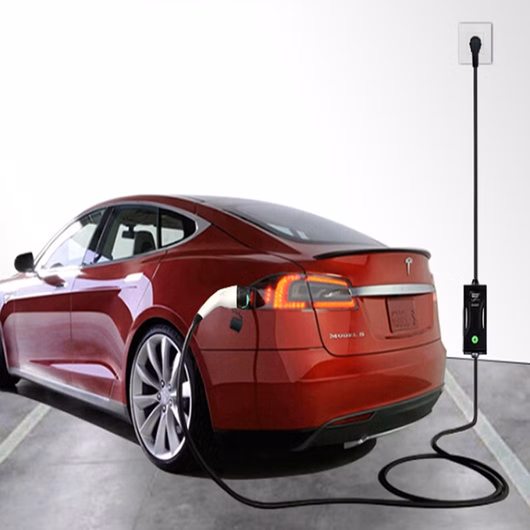 OEM 3.5kw /7kw Fast Portable EV Car New Energy Electric Vehicle Charging Gun Gen 2 Home Charger Station for Tesla