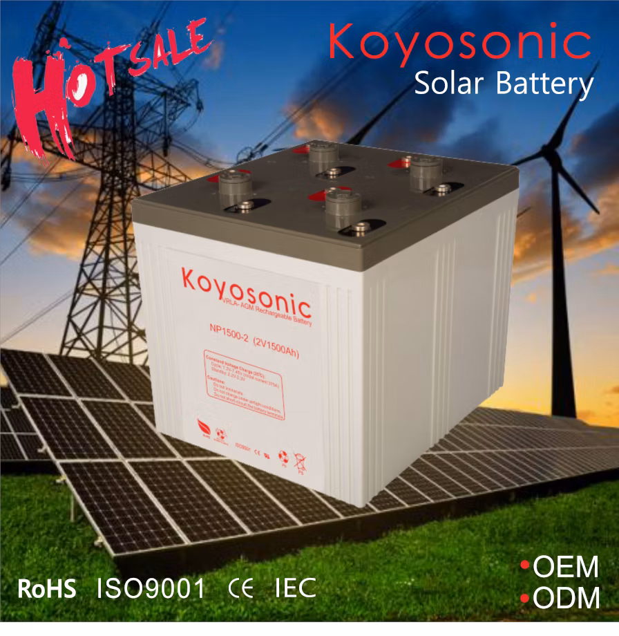 Battery 2V 800ah Solar Storage Solar Battery System