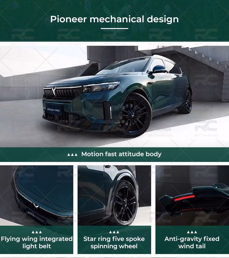 2025 New Style Voyah Free 0.43h Fast Charging 720n. M 5 Doors 5 Seats SUV Electric Vehicle Voyah Free Price