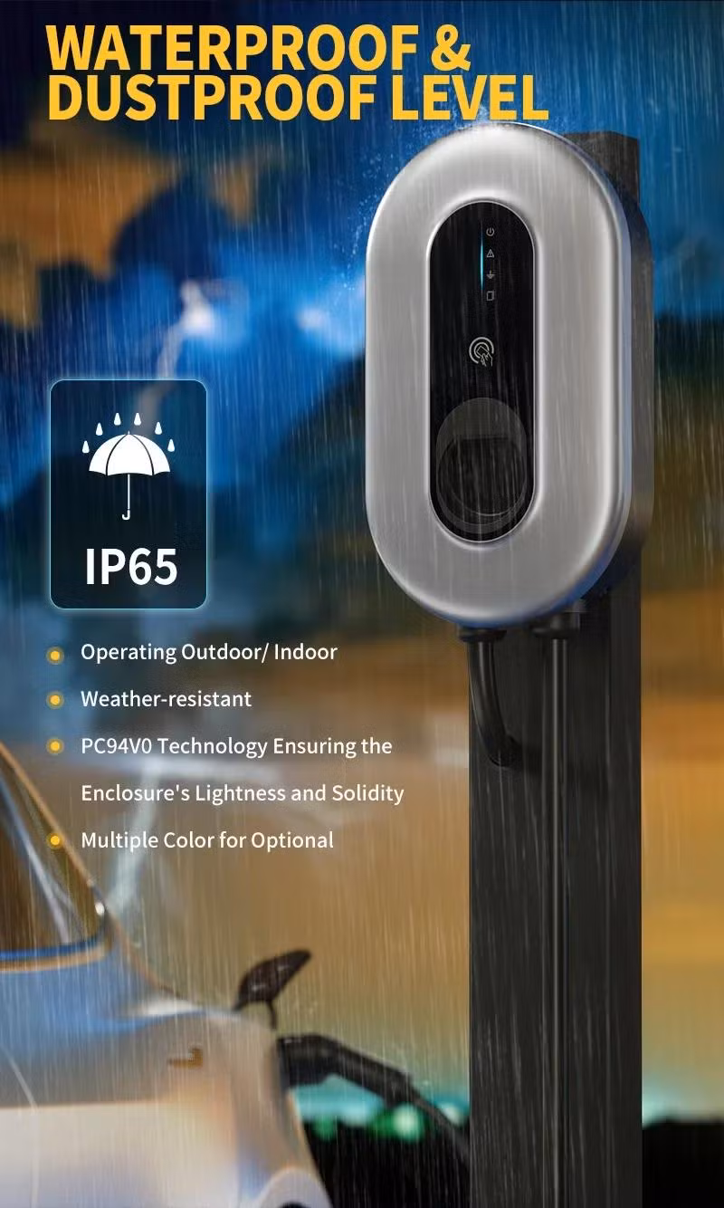 AC Home Charging Wall-Mounted Car EV Charging Station 32A EV Charger
