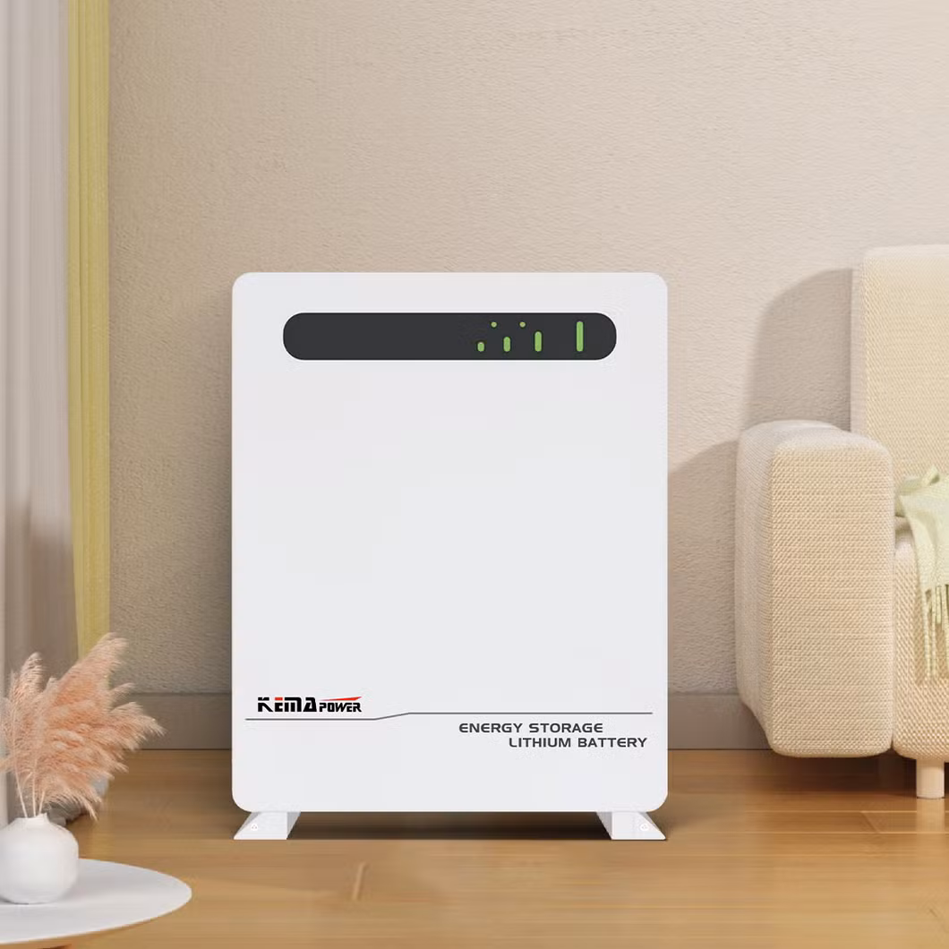 Wall Mounted Solar Battery 51.2V 100ah LiFePO4 Energy Storage System 5.12kwh Home Powerwall 100ah LiFePO4 Wall Mounted Battery