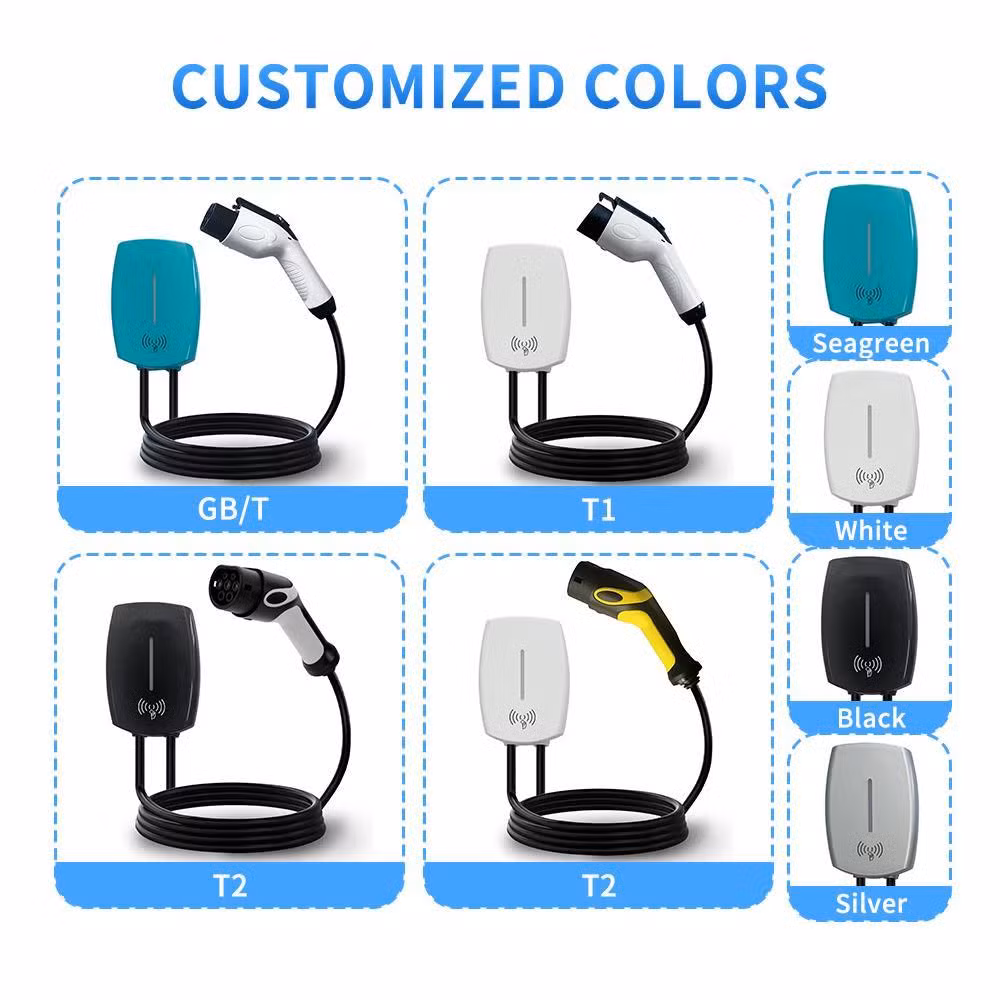 Ocpp Electric Vehicle Fast EV Charging Station Home Car Charger Evse