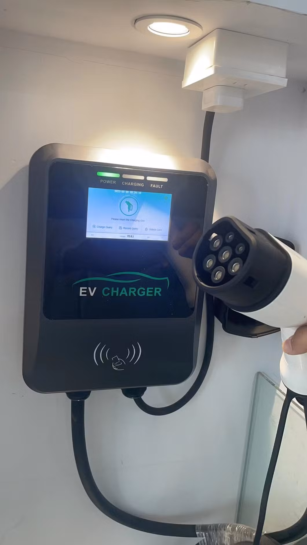 22kw Fast AC APP Control EV Car Charger Electric Vehicle Charging Station