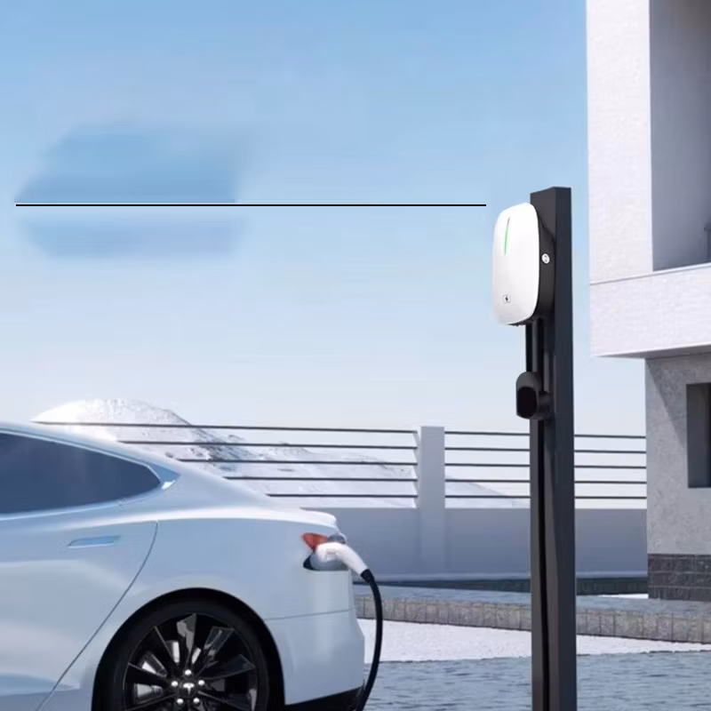 7kw Portable Electric Vehicle Charger Station Type 2 AC Output 32A Wallbox EV Charger
