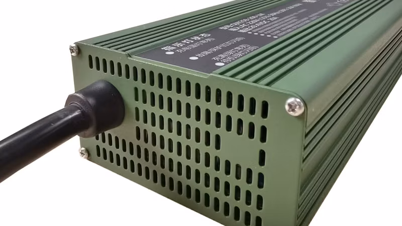 600W Military-Grade Batteries Chargers 54V/54.75V 9A 10A 11A Chargers Adapters for 15s 45V 48V LiFePO4 Energy Storage Battery