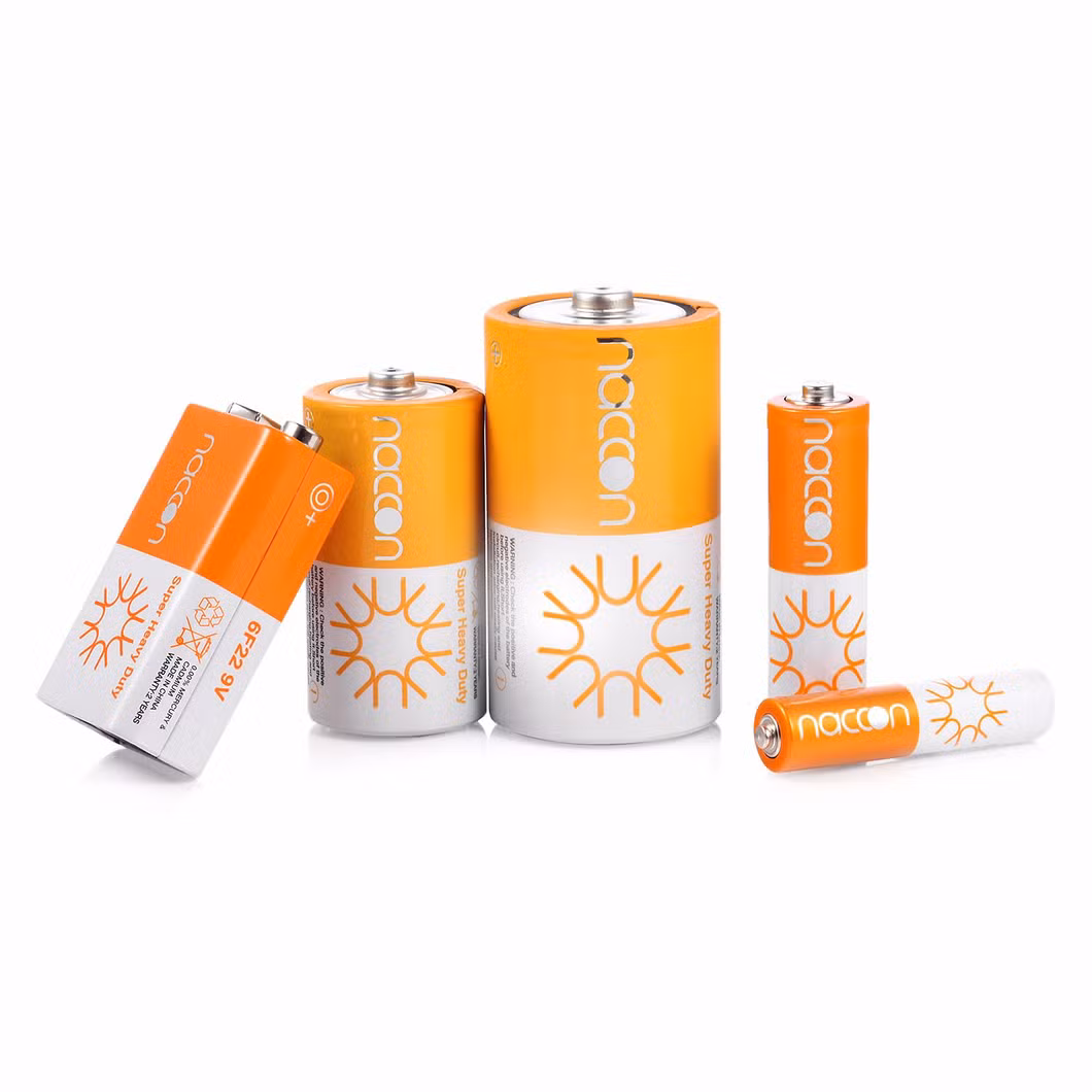 Excellent Carbon Zinc Battery R20 D Dry Battery 1.5V Reliable Heavy-Duty Power Source for Industrial & Household Applications