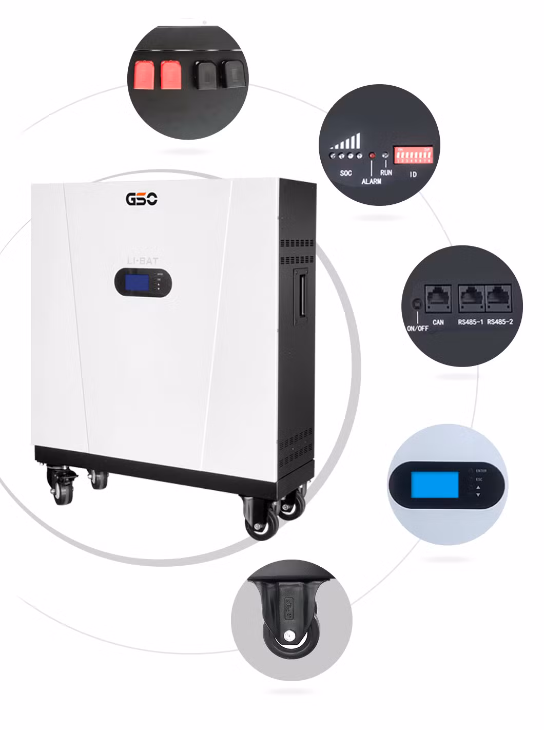 15kwh 48V 280ah Lithium Solar Panel Battery System Energy Storage Lithium Ion Battery