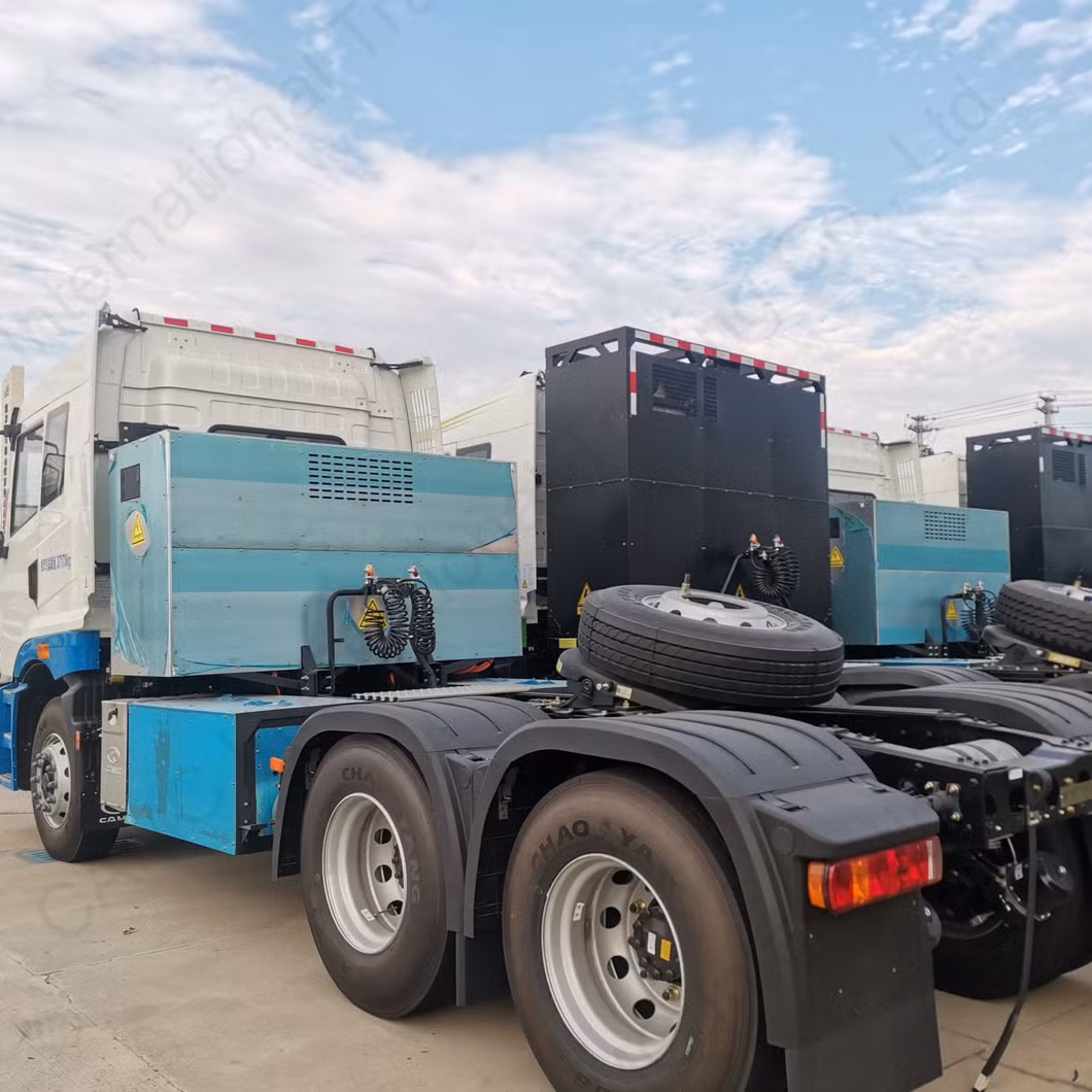 camc electric h7 6*4 tractor truck with 282kwh
