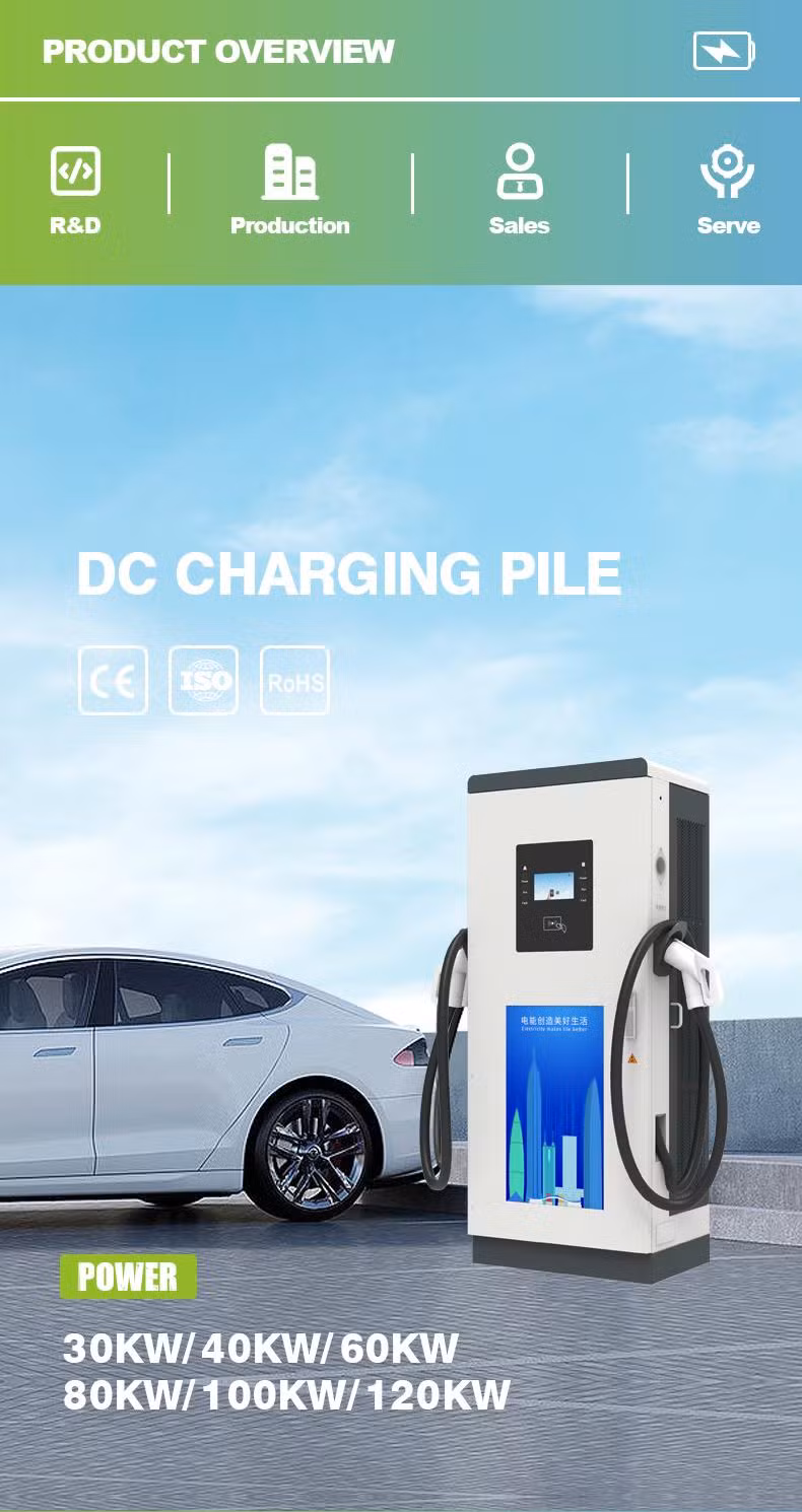 American Standard Portable DC Charging Pile 160kw Electric Vehicle Truck Charing Sation EV Charger Ocpp 1.6 Public Fast Charging
