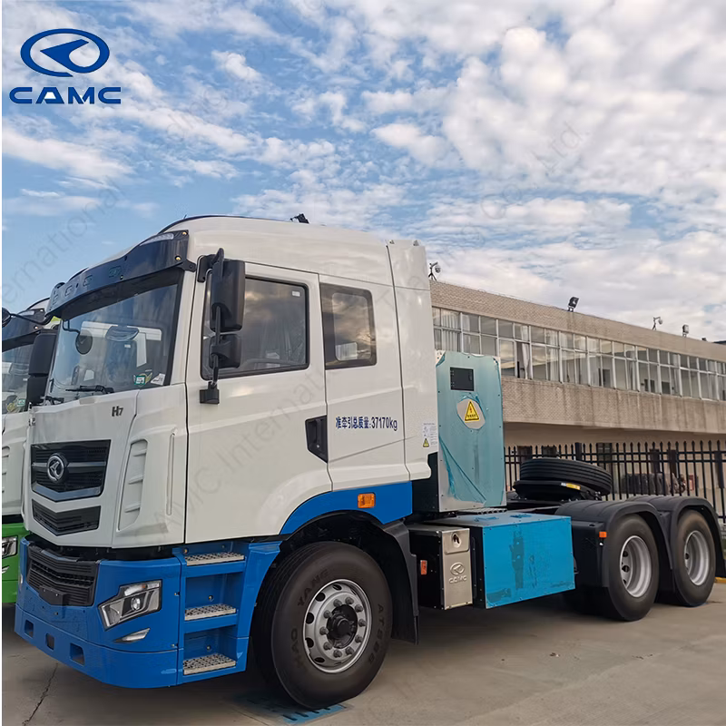 camc electric h7 6*4 tractor truck with 282kwh