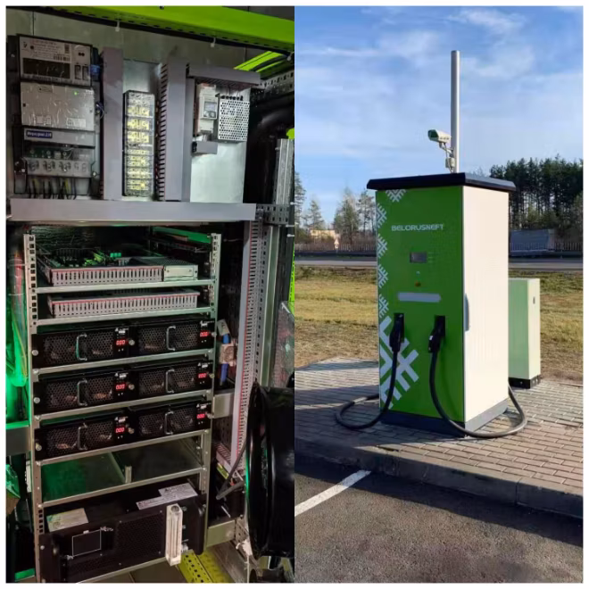 180kw DC EV Charger Dual Plugs with CCS 1 or CCS 2 Upright Charging Plug Portable DC EV Charger EV Charging Pile EV Quick Charger Electric Vehicle Charger