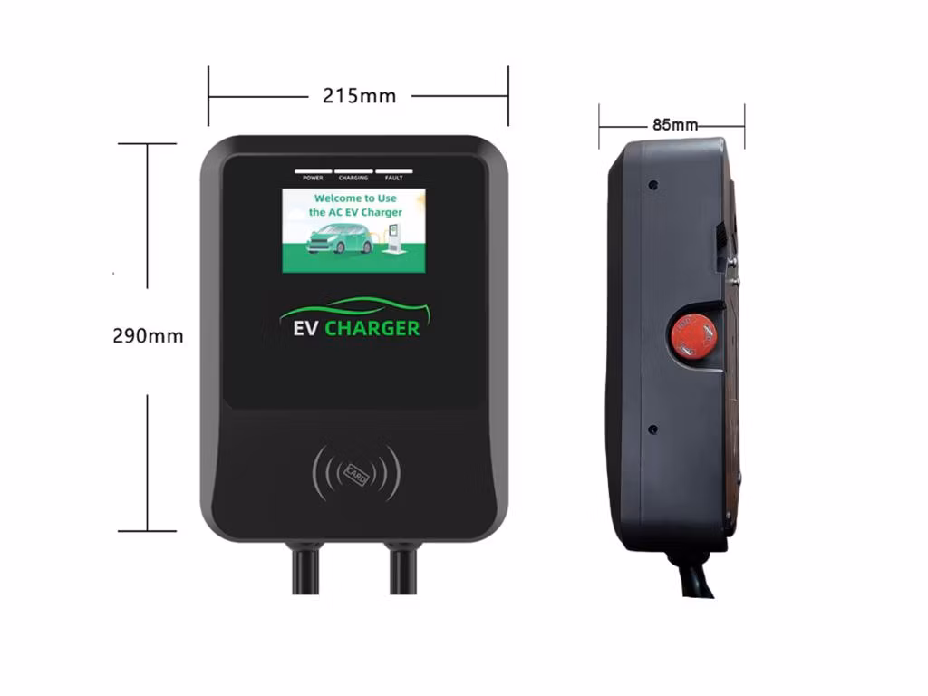 22kw Fast AC APP Control EV Car Charger Electric Vehicle Charging Station