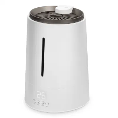 Cámara ultra silencioso 4L de aire fresco Mist Maker hidratante Aromaterapia humidificador ultrasónico para dormitorios