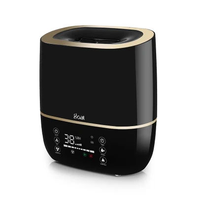 Go-2845 temporizador Ionizer remoto Humidifier grande 5L LED Display Digital Híbrido frío niebla caliente humidificador
