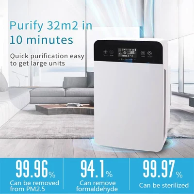 Mejor purificador de aire para el hogar filtro HEPA purificador de aire con ionizador