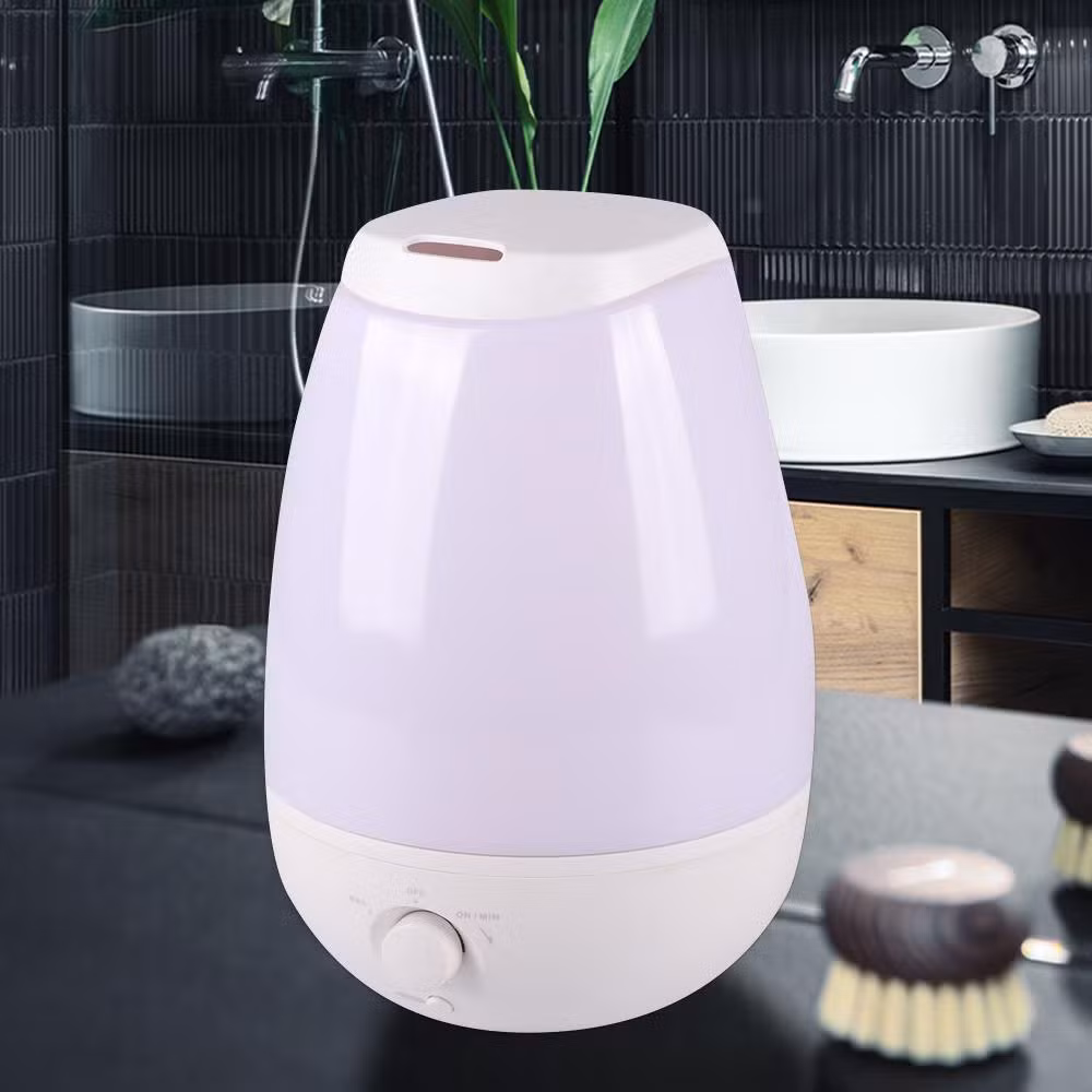 Ultrasonic Humidifier with LED Light Line Multifuction Can Use as Table Lamp