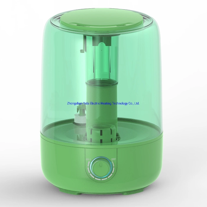 3.8L Large Capacity Transparent Water Tank Cool Mist Ultrasonic Humidifier with Night Light Portable Air Humidifier