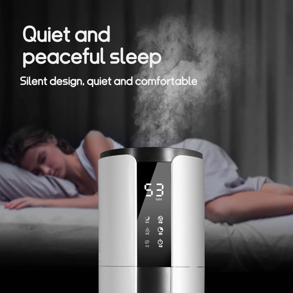 Smart Ultrasonic Portable Water Living Room Essential Oil Cold Fog Air Humidifier with LED Light