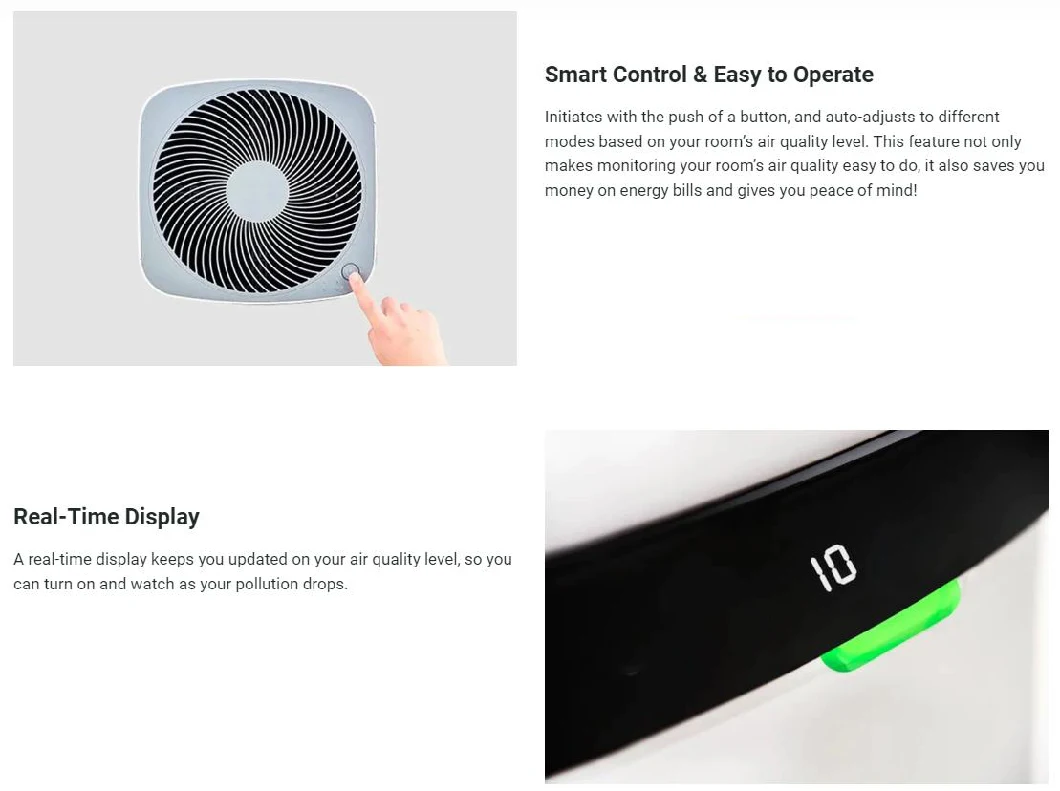 Airdog Xd5 Room Air Purifier and Humidifier HEPA Air Purifier for Home