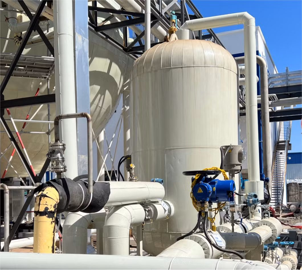 Steam Type Water Bath Vaporizer in LNG CNG Gas Station Gasifier